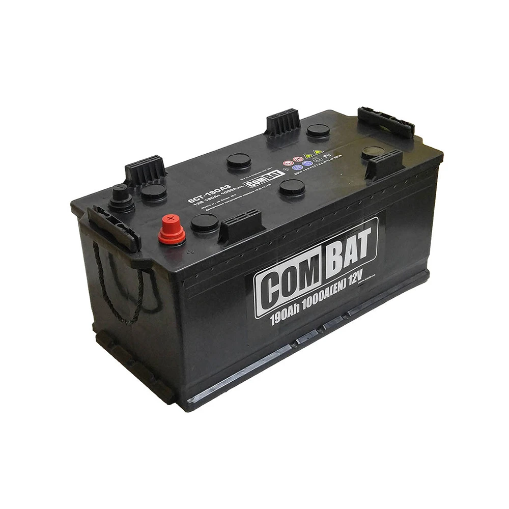 Аккумулятор с электролитом 190 Ач 1000А 6СТ-190 Аз