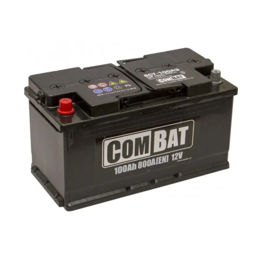 Аккумулятор с электролитом 100 Ач 800 А 6СТ-100Аз