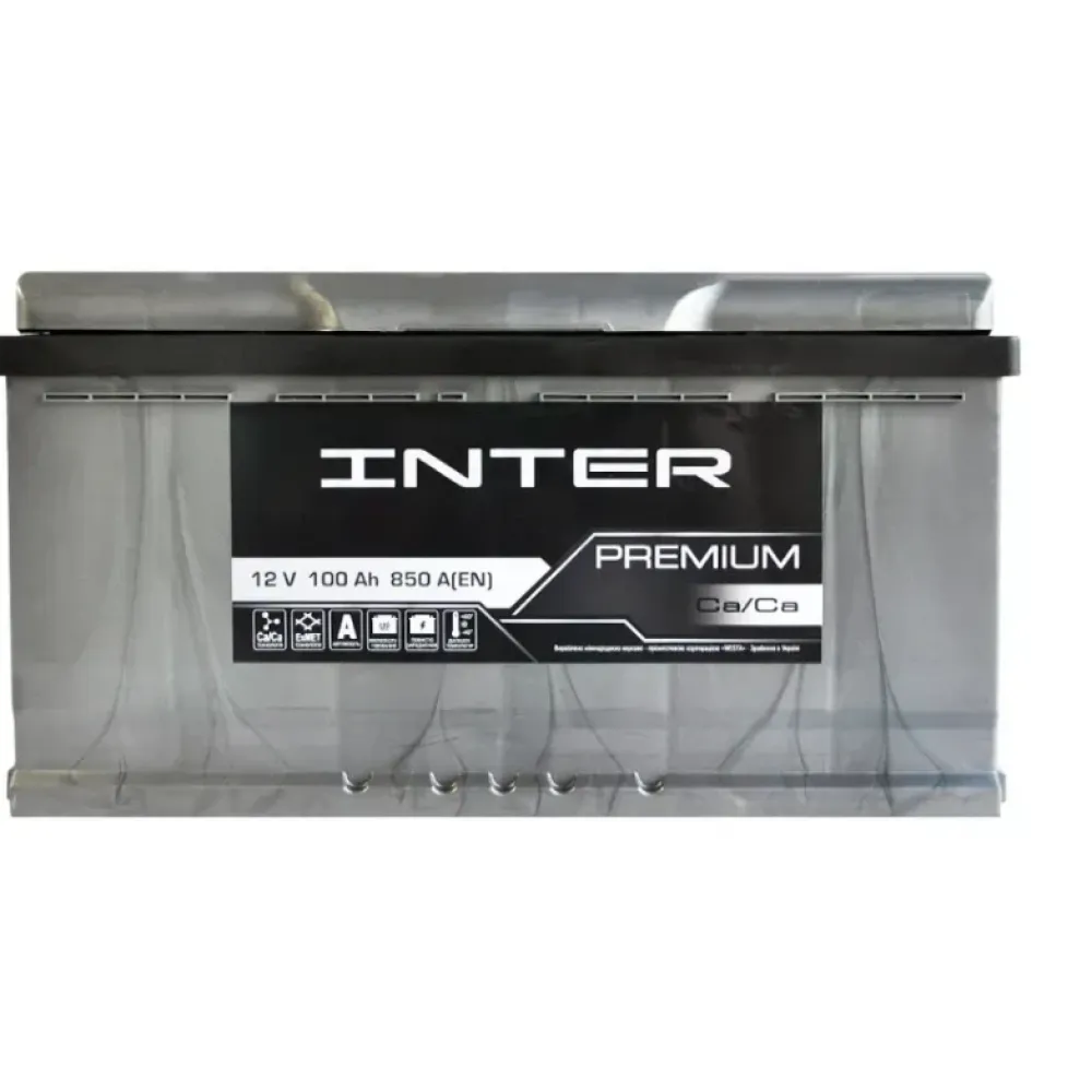 Акумулятор з електролітом 100 Ач 800 А 6СТ-100АзЕ