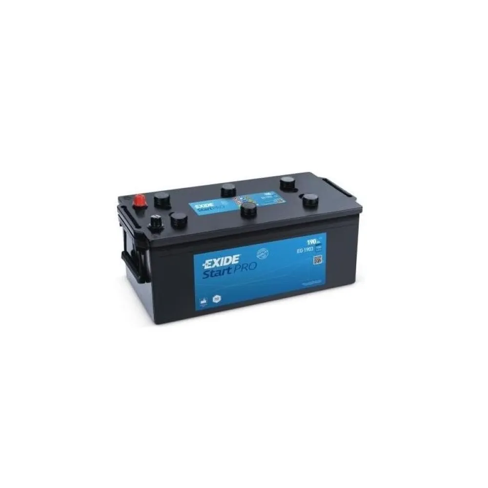 Акумулятор з электролітом 190 EXIDE 1100А  6СТ-190Аз 1100А 12V