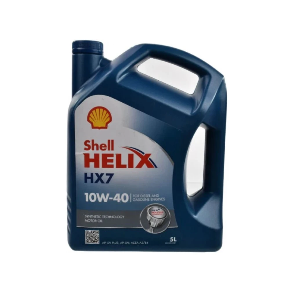 Масло моторное полусинтетическое SHELL SAE 10W-40