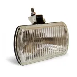 Фара 12-24 В противотуманная квадратная пластмассовая белая