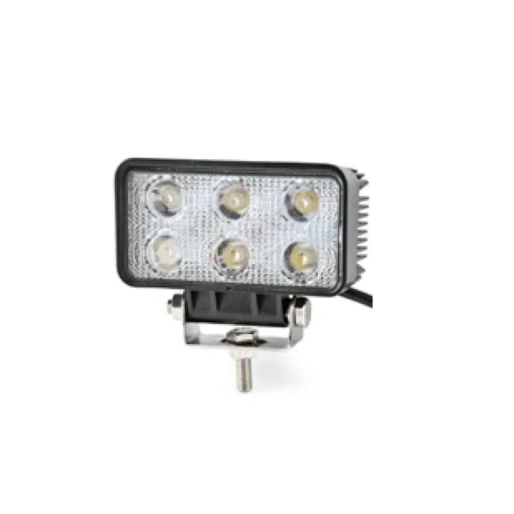 Фара LED 18W прямокутна широкий промінь