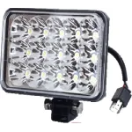 Фара LED 45 Вт прямоугольная металлическая узкий луч 453701053