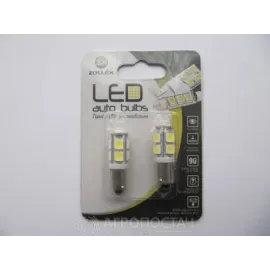 Комплект LED ламп BA9S 12 В