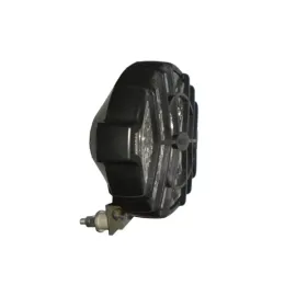 Фара 12-24 В противотуманная круглая пластмассовая с решеткой белая