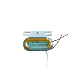 Ліхтар LED 24 В габаритний жовтий з поворотом біжучий з підсвічуванням борту