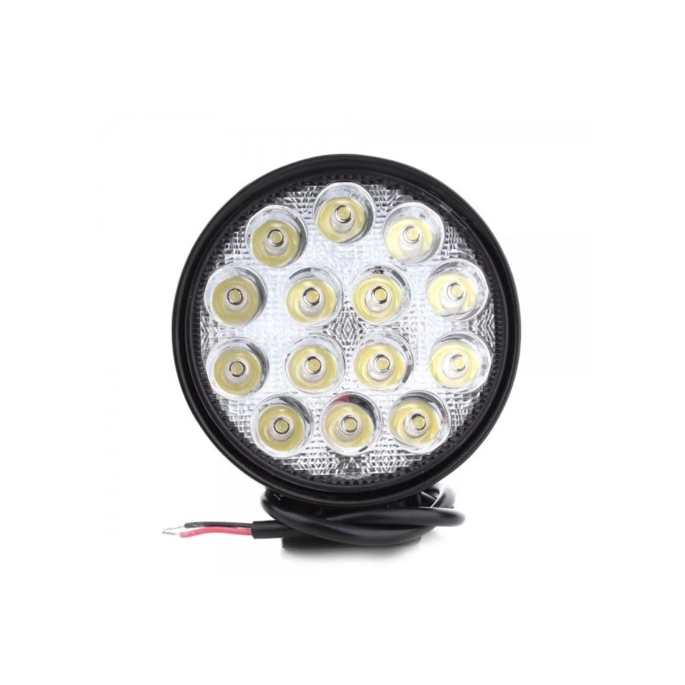 Фара LED 42 Вт круглая на 14 ламп DK B2-42W-STD