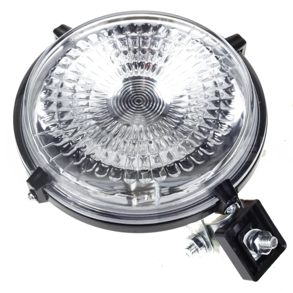 Фара 12-24 В кругла металева ФПГ101