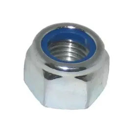 Гайка шестигранная с пластиковым кольцом