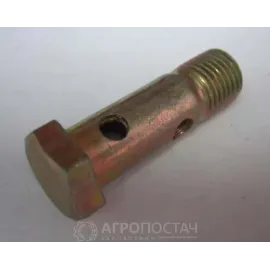 Болт-штуцер угольника на 4 отверстия