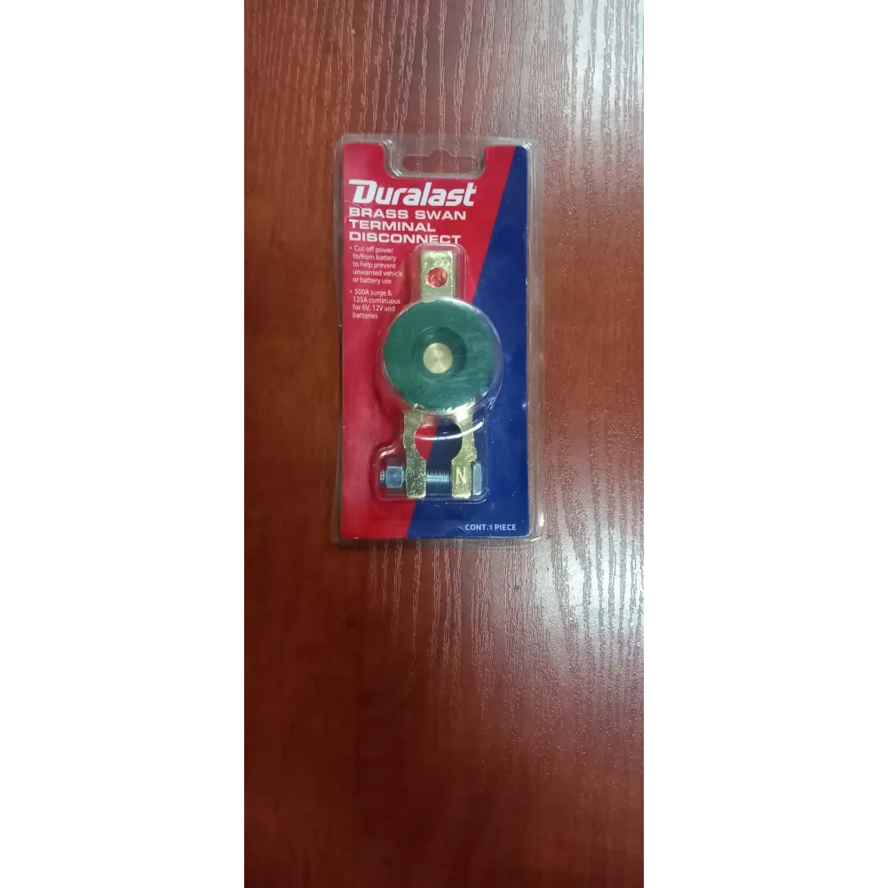 Комплект клем АКБ 12-24 В з латуні з вмикачем маси AgroP