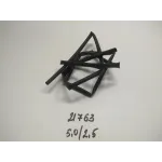 Трубка термозбіжна 5,0/2,5