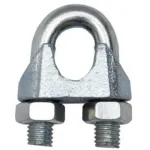 Зажим троса оцинкованный DIN 741