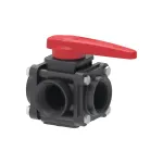 Кран триходовий різьбовий мама-мама 453014A55