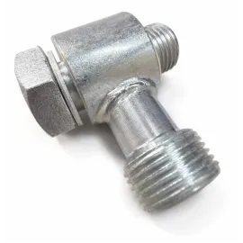 Переходник угловой с болтом-штуцером