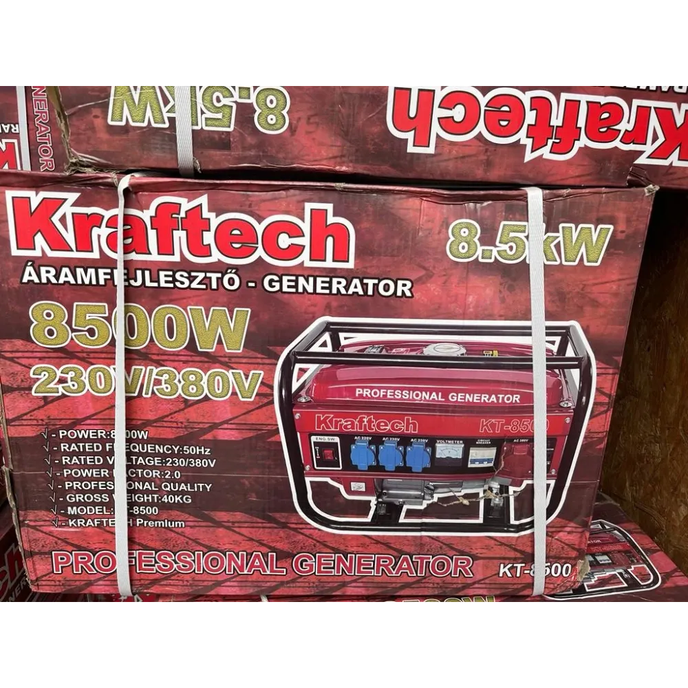 Генератор бензиновый 8500Вт КТ-8500W