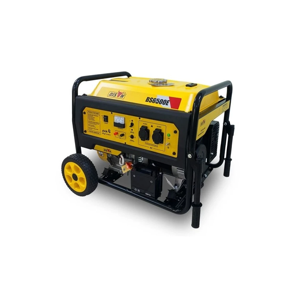 Генератор бензиновый c электрозапуском 5000-5500 Вт BS6500E