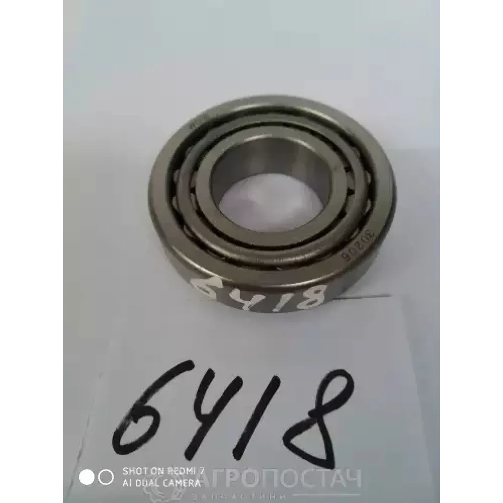 Підшипник ступиці передньої внутрішній 7206