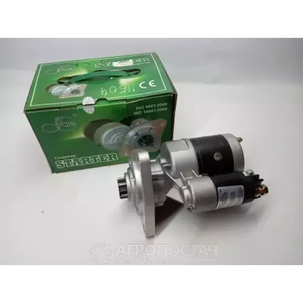 Стартер с редуктором 12 В 2700 Вт СТ-123708002 ЮМЗ 6