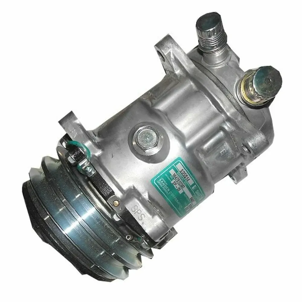 Компрессор кондиционера 12 В SD5H14 12 В S6626 МТЗ 1025, МТЗ 1221, МТЗ 1523, МТЗ 80, МТЗ 82, МТЗ 892, МТЗ 920, ХТЗ 17021, ХТЗ 17221