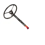 Вал управления рулевого с колесом