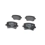 Колодки гальмівні задні дискові