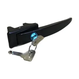 Ручка двери наружная хромированная с ключом в сборе