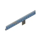 Нож жатки боковой ПЗР 01.330-01