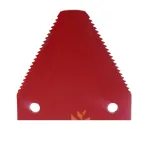 Сегмент ножа жниварки з середньою насічкою 611203.1