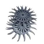 Диск борони правий зубовий в зборі AgroP