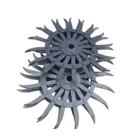 Диск борони правий зубовий в зборі