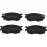 Комплект передних колодок дискового тормоза