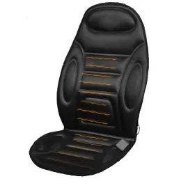 Накидка на сидіння з підігрівом висока чорна 12 В