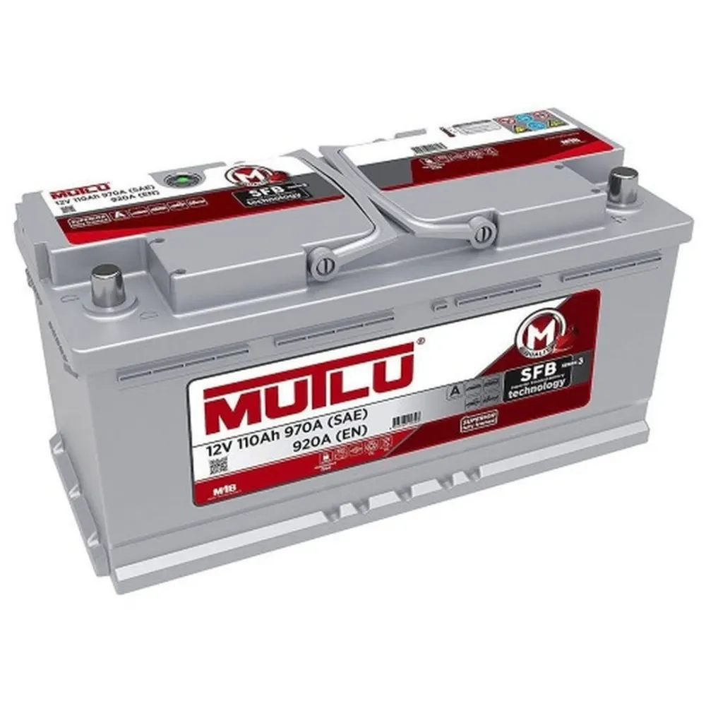 Акумулятор з електролітом 110 Ач 1000 А 6СТ-110Аз