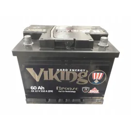 Акумулятор з електролітом 60 Ач 510 А