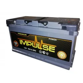 Акумулятор з електролітом 100 Ач 950 А