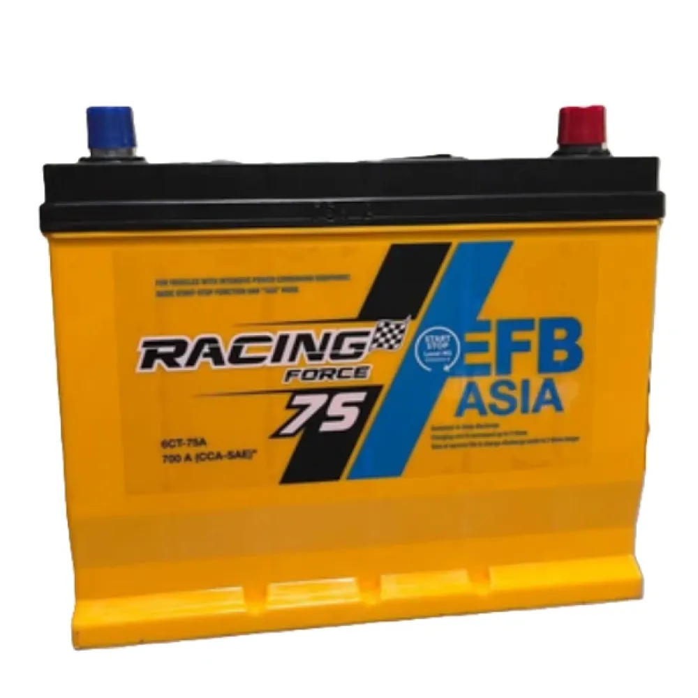 Акумулятор з електролітом 75 Ач F475 LB4 75 Ач