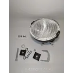 Фара 12-24 В протитуманна кругла металева біла