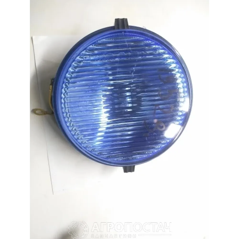 Фара 12-24 В протитуманна кругла пластмасова блакитна
