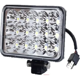 Фара LED 45 Вт прямокутна металева вузький промінь