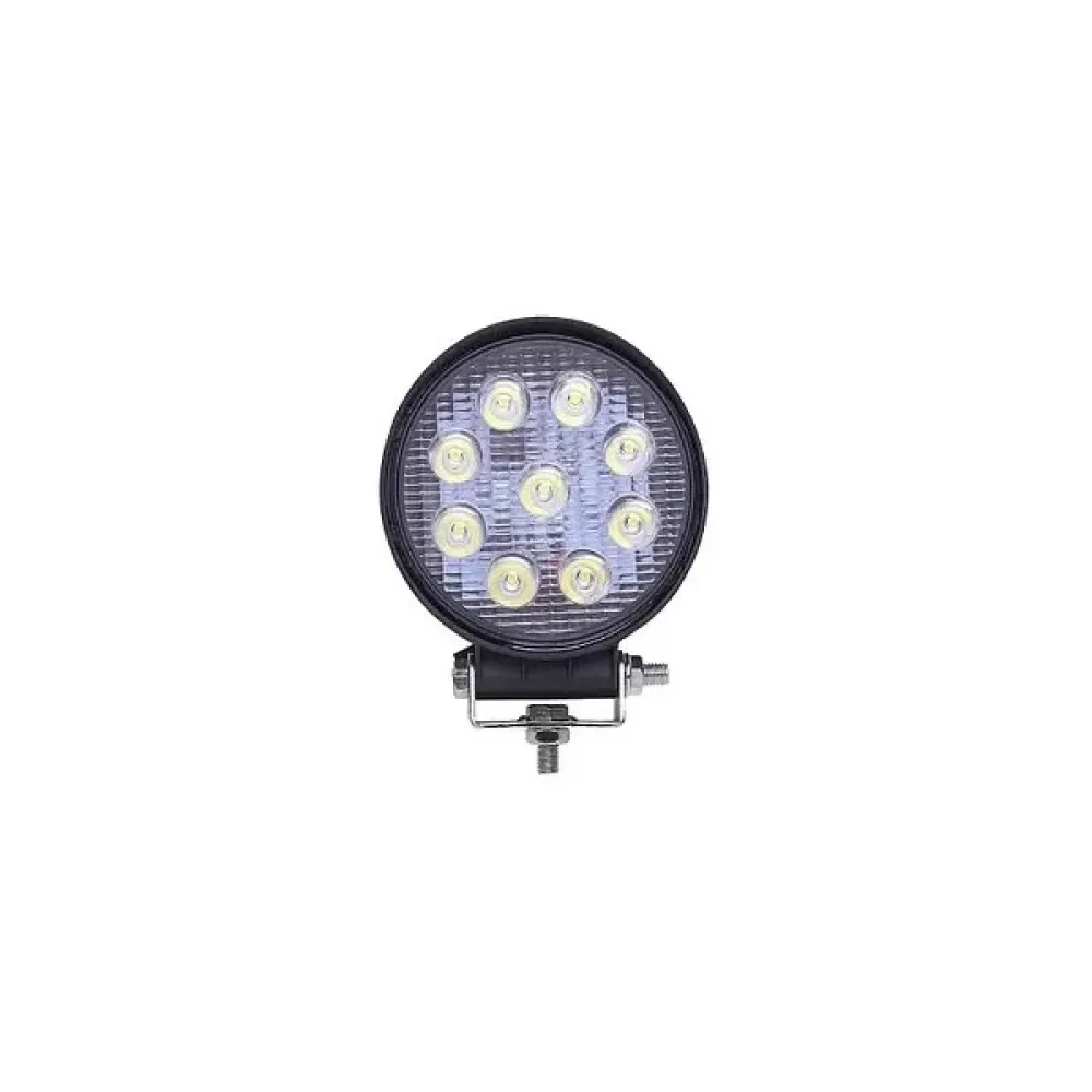 Фара LED круглая металлическая с узким лучем