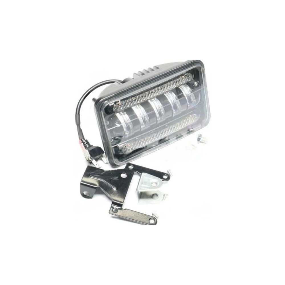 Фара LED 5x10 Вт СТГ с ДХО