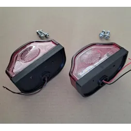 Ліхтар освітлення номера червоний 24 В