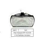 Фара 12-24 В протитуманна біла квадратна пластмасова