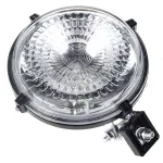 Фара 12-24 В кругла металева ФПГ101