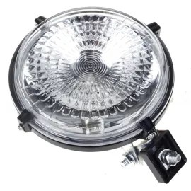 Фара 12-24 В кругла металева