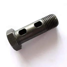 Болт-штуцер косинця на 2 отвори