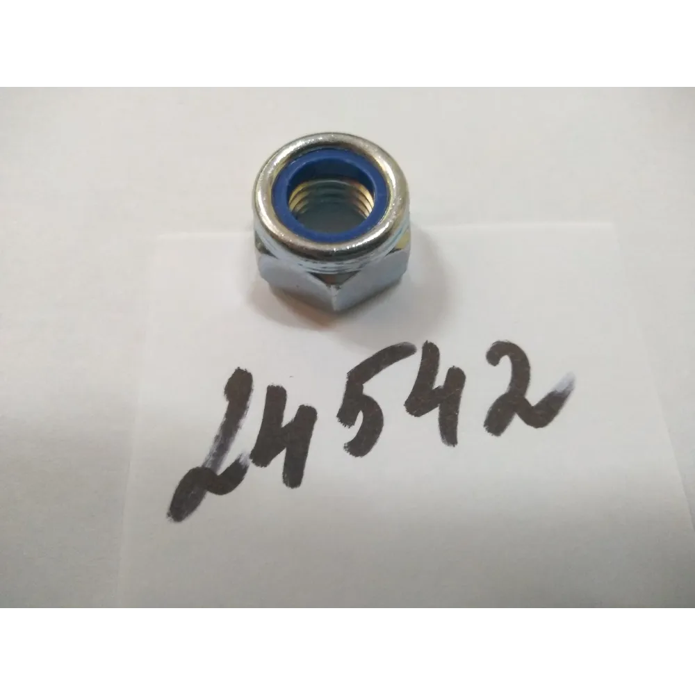 Гайка шестигранна з пластиковим кільцем