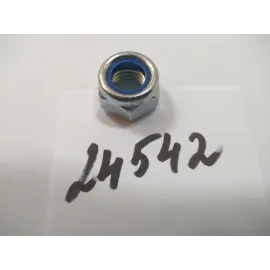 Гайка шестигранна з пластиковим кільцем